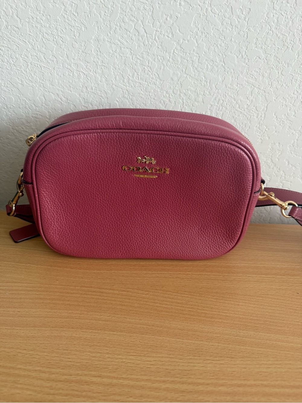 Coach Jamie Pebble Leather Crossbody Bag - EUC